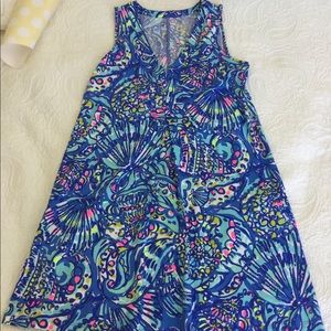 Lilly Pulitzer V-neck Sleeveless Shift Dress